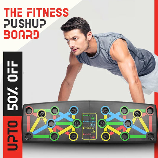 ONE.STOP™️ Foldable Pushup Board