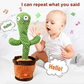 Cute Dancing & Talking Cactus Toy